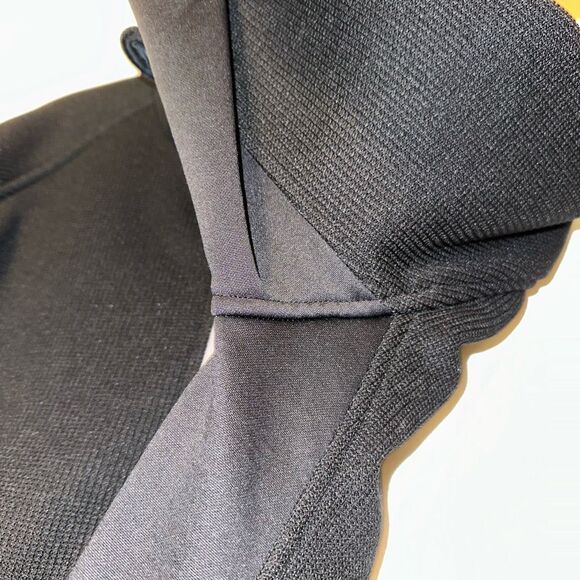 Spyder Outbound Quarter Zip Athletic Thermal Black Jacket Mens Medium EUC - Picture 4 of 12